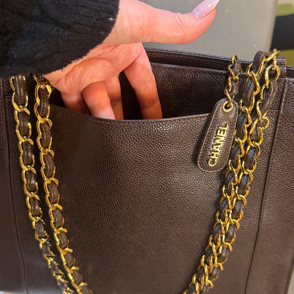 Chanel handbag 24 karat gold plated - Picture 13 of 15